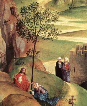 Adviento y triunfo de Cristo 1480detalle2 religioso Hans Memling Pinturas al óleo
